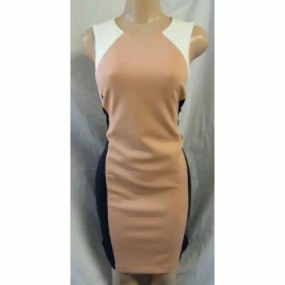 Ann Taylor colorblock sheath ponte dress SZ 6p - Picture 7 of 9